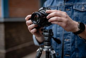 Actual product image Fotopro X aircross 3 Video Carbon Oranje (Carbon)