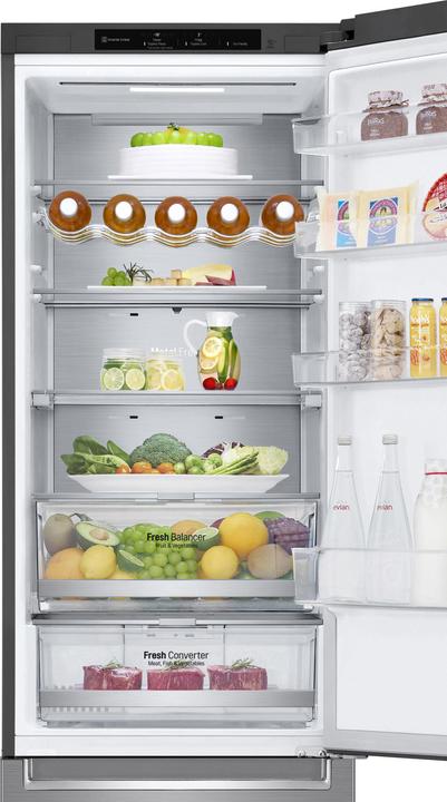 Actual product image LG Refrigerator-freezer combination GBP62DSNGN, Graphite, Right (384 l)