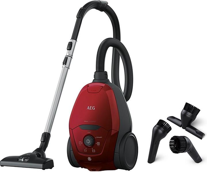 Produktbild AEG VX82-1-2CR - Stofzuiger met zak - Chili Red