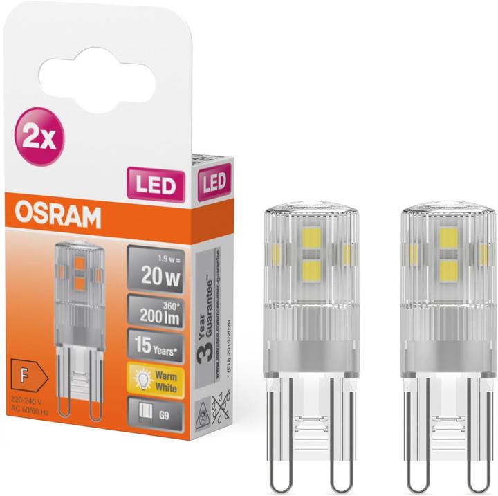 Produktbild Osram Led Pin (G9, 1.90 W, 200 lm, 2 x, F)