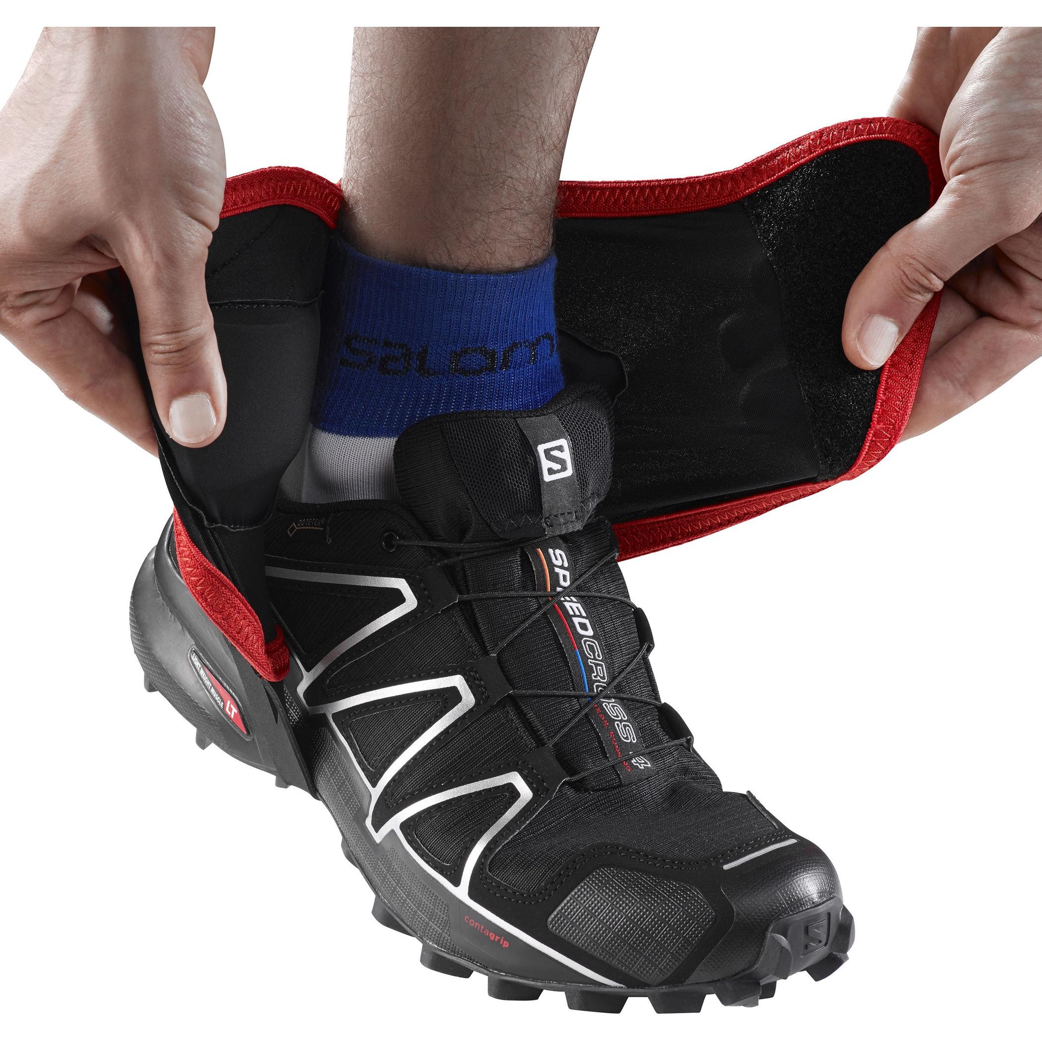 Thumbnail - Salomon, Unisex, Gamaschen, Trail High Gaiters (M), Schwarz, M