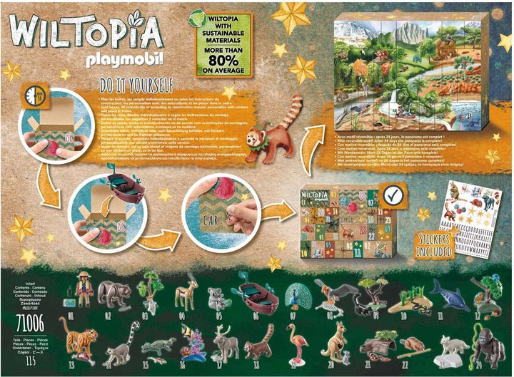 Actual product image Playmobil Animal world tour