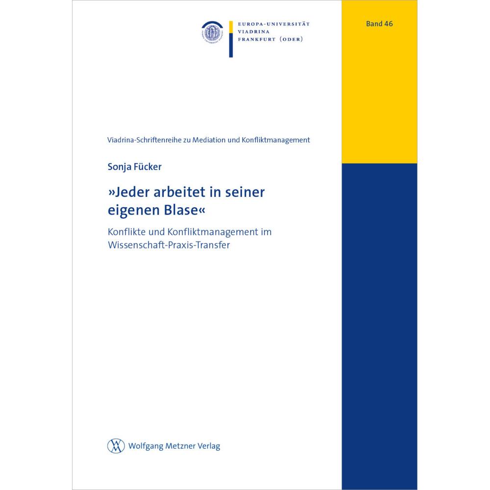 Thumbnail - 'Jeder arbeitet in seiner eigenen Blase', Fachbücher von Sonja Facker