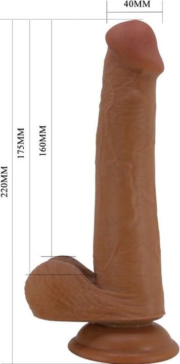 Immagine prodotto Pretty Love Dildo Realistico Grande 22 cm Marrone