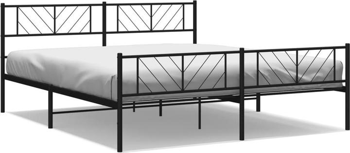 Produktbild vidaXL Metall Bettgestell (180 x 200 cm)