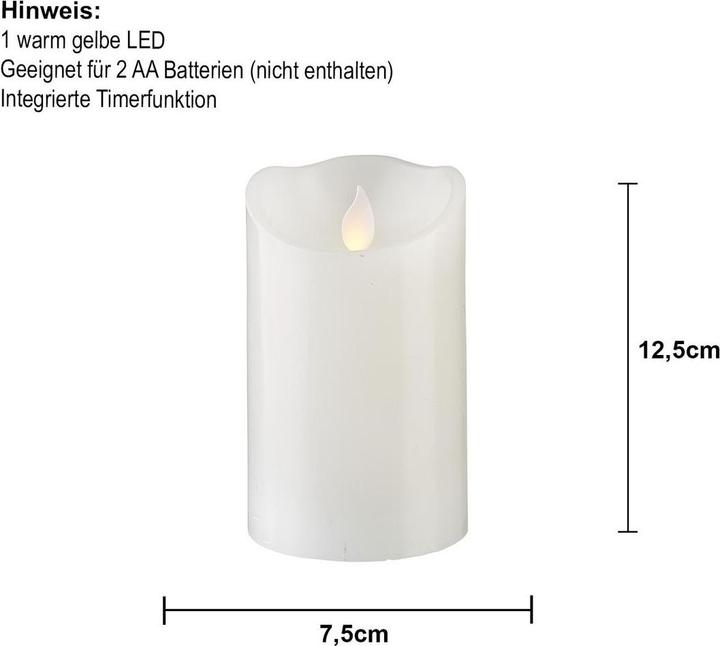 Actual product image Star Trading LED Pillar Candle M-Twinkle (1x)