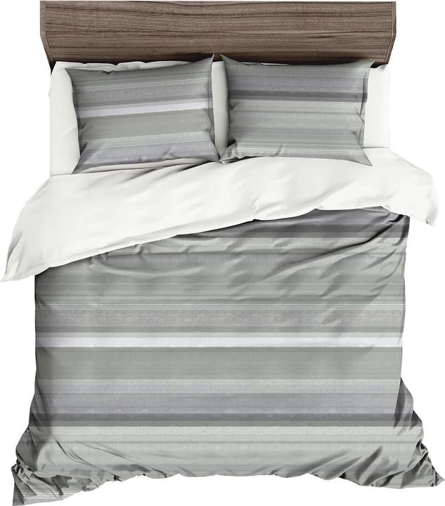 Traumschlaf Streifen (Duvetbezug, 160x210 cm + 65x100 cm)