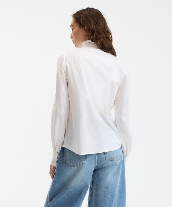 Actual product image La Redoute Collections Victorian Style Blouse Signature (44)
