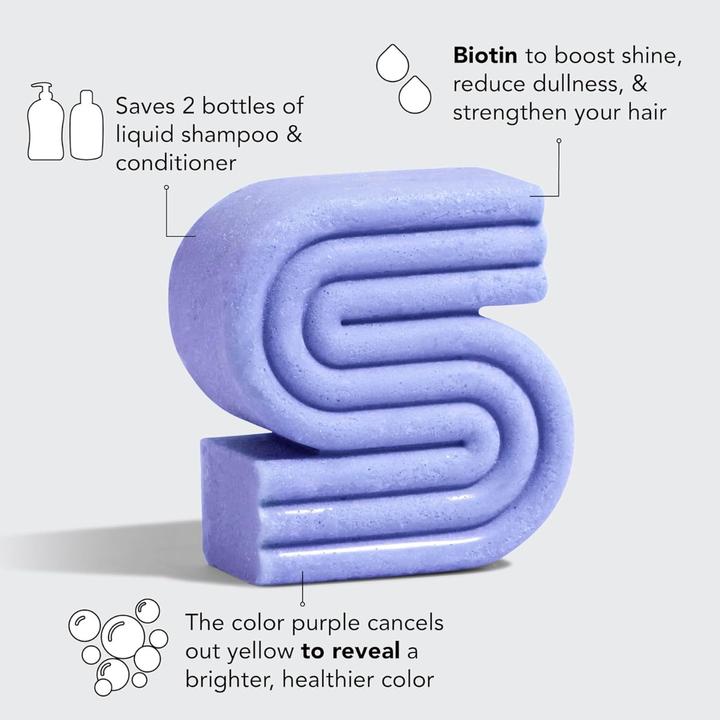 Produktbild Kitsch Purple Toning Biotin (Flüssiges Shampoo)