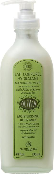 Produktbild Marius Fabre BIO-Feuchtigkeitslotion Olivenöl & grüne Mandarine - 230ml - Olivia (Körpermilch, 230 ml)