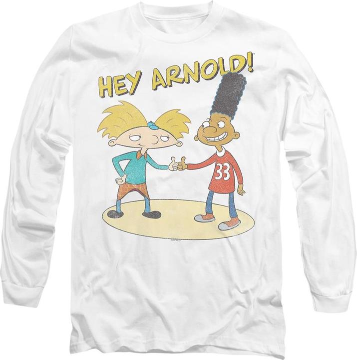 Immagine prodotto Hey Arnold! Maglietta Arnold e Gerald Adulto Unisex (M)