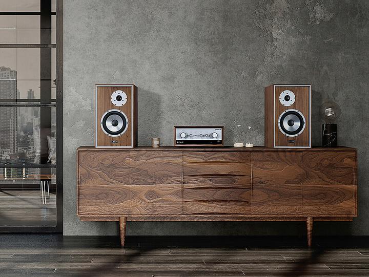 Produktbild Leak Lecklautsprecher Sandwich 150 Walnuss (1 Paar)