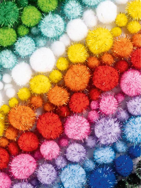 Immagine prodotto Folia Pompons Mix glitter 300g