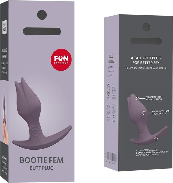 Produktbild Fun Factory Bootie Fem Female Butt Plug Dark Taupe