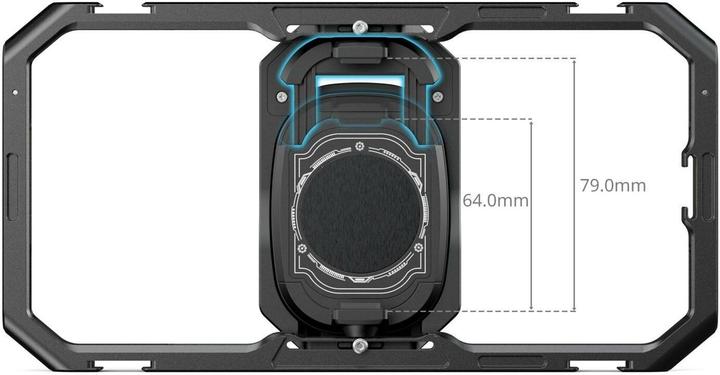 Image du produit SmallRig All-in-One Thermal Phone Cage Kit, Detailfarbe: Schwarz (Cage)