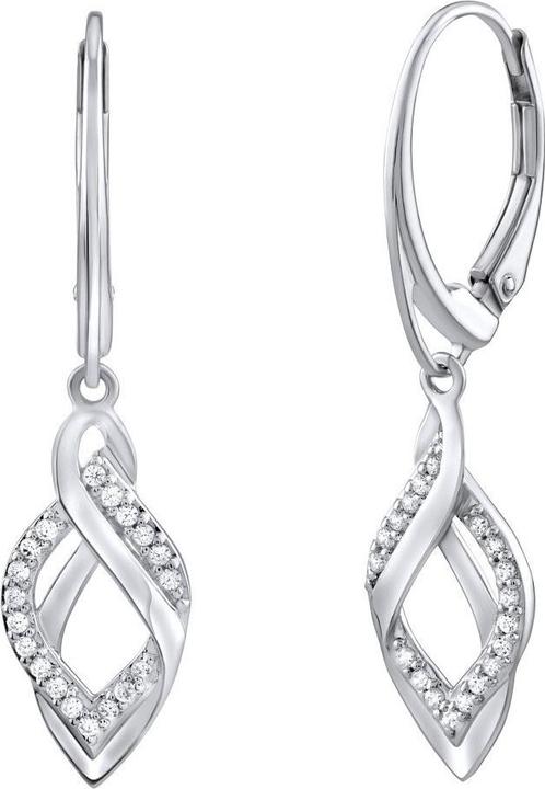 Immagine prodotto Silvego Eleganti orecchini in argento con zirconi Eria FW9671E