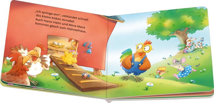 Actual product image Ravensburger Easter in the hen's nest: children's book from 2 years, small gift for the Easter nest, Pap (German)