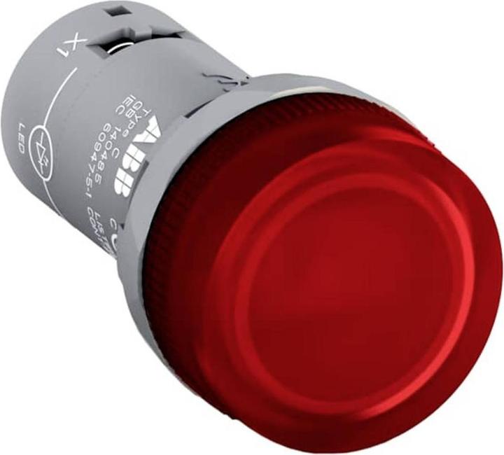 Produktbild ABB Meldeleuchte 240VUC rot