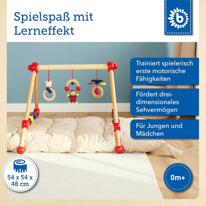Actual product image Bieco Spieltrapez für Baby mit Figuren & Kugeln