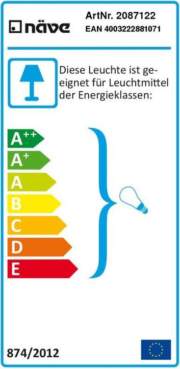 Etichetta energetica Näve Fumoso (E14)