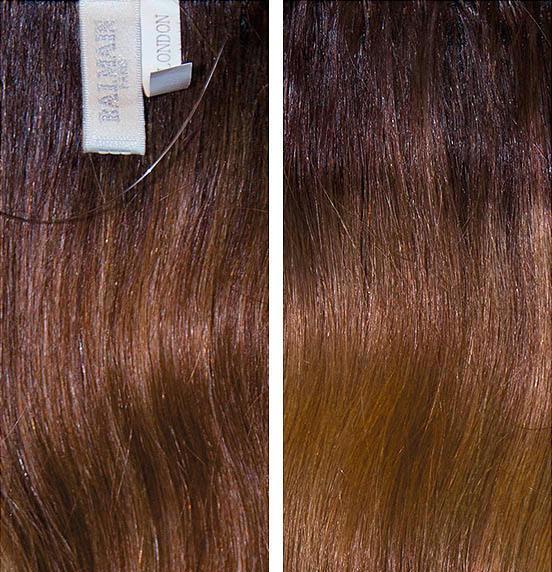 Image du produit Balmain Clip In Weft Set 40cm London cheveux humains (Londres, 40 cm)