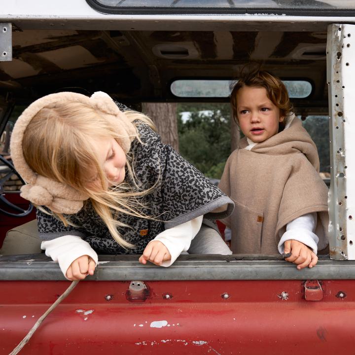 Immagine prodotto Cloby Teddy Poncho Marrone