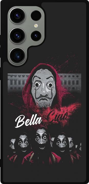 Immagine prodotto PhoneLook Coperchio in silicone nero Bella Ciao (Samsung Galaxy S23 Ultra)