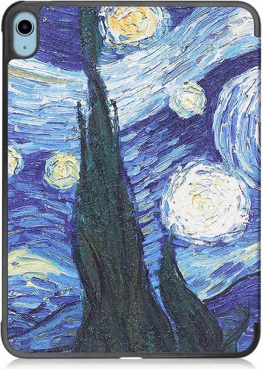 Immagine prodotto Cover-Discount iPad 2022 (10a generazione) - Custodia trifold in pelle intelligente Night Sky (iPad 2022 (10a generazione))