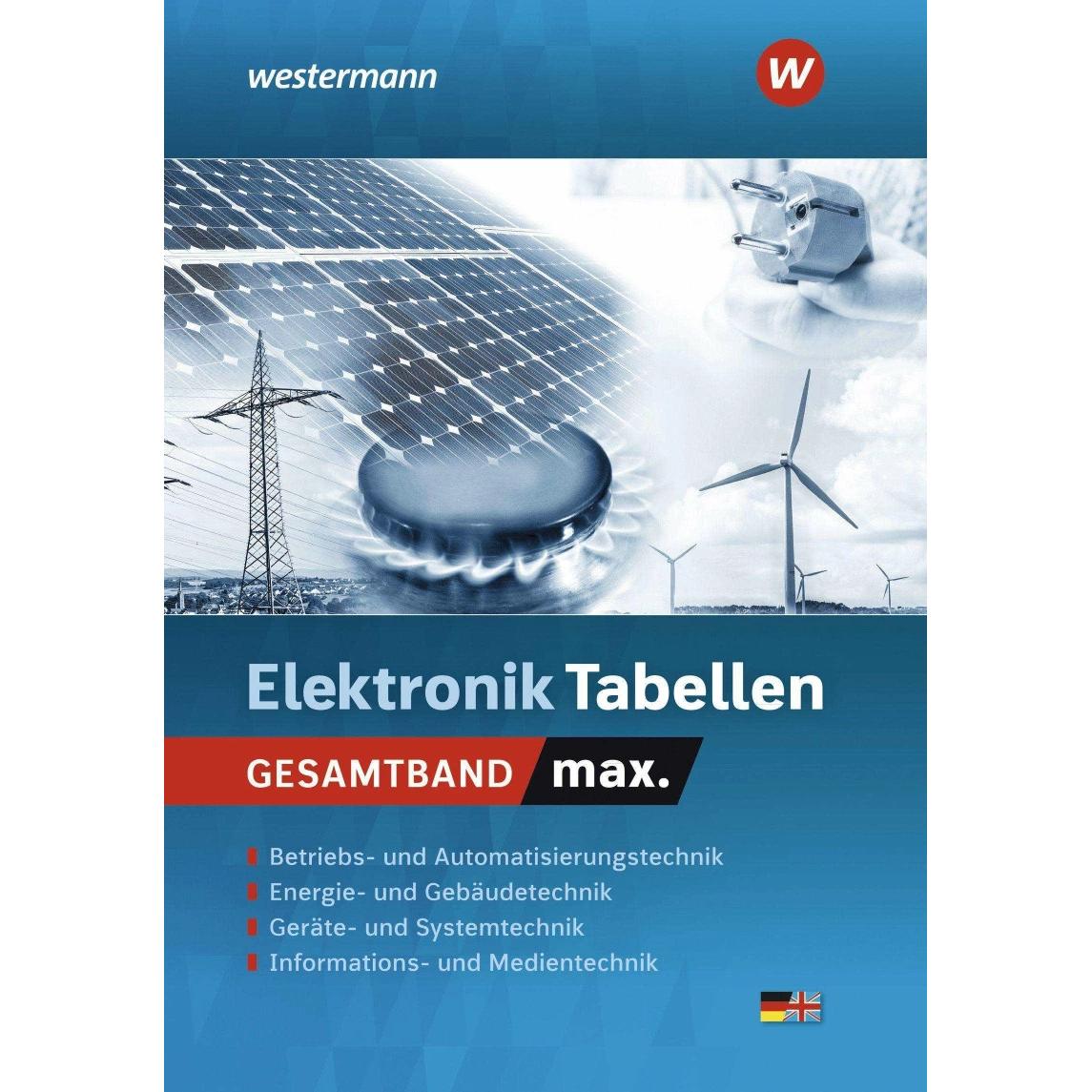 tabellen max. - Elektrotechnik: Tabellenbuch, Schulbücher von Michael Dzieia, Dieter Jagla, Harald Wickert, Jürgen Klaue...