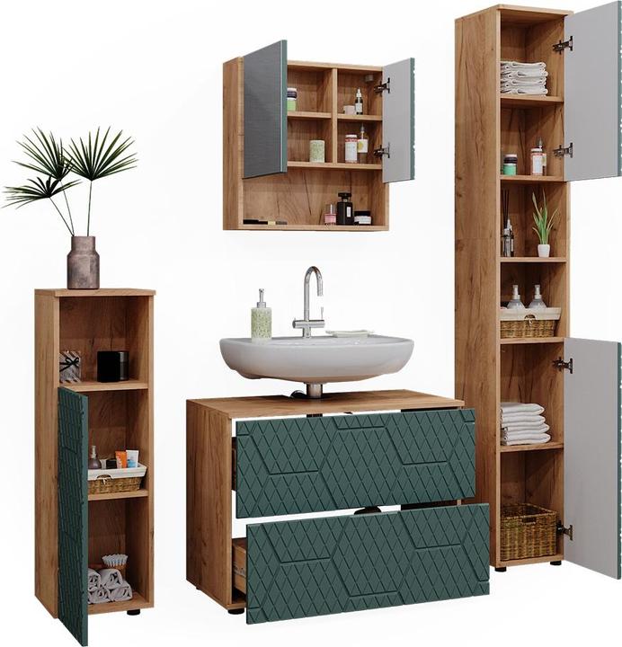 Actual product image Vicco Irma with drawer unit and tall unit