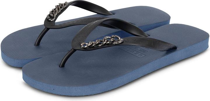 Actual product image Uzurii Silver Small men's flip-flops, navy blue, size: 41/42 (41, 42)
