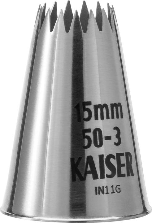 Actual product image Kaiser Crown Grommet 15 mm Professional Deco Centre (Nozzle)