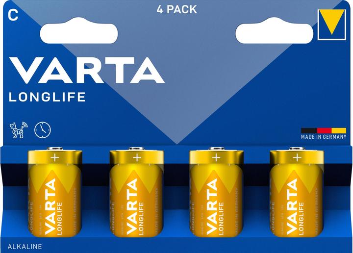 Actual product image Varta Longlife (4 pcs., R14, 7600 mAh)