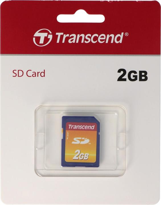 Actual product image Transcend SD Secure Digital Card (2 GB, SD)