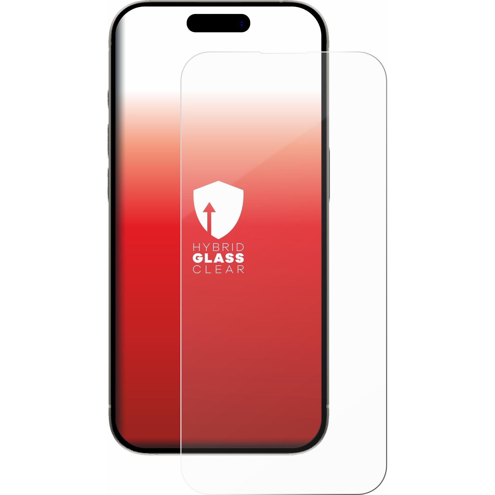 Thumbnail - upscreen Scratch Shield Panzerglasfolie (1 Stück, Apple iPhone 15 Pro), Smartphone Schutzfolie, Transparent