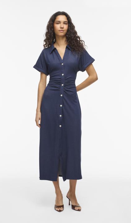 Image du produit Vila VICHANIA Kurzärmeliges Maxikleid (M)