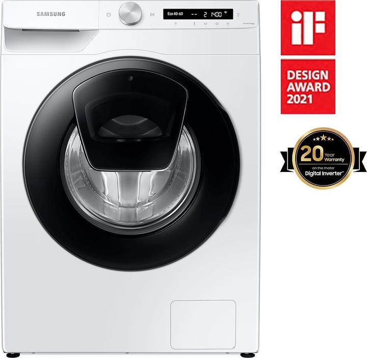 Produktbild Samsung WW90T554AAW/S5 WW5500 (9 kg, Links)