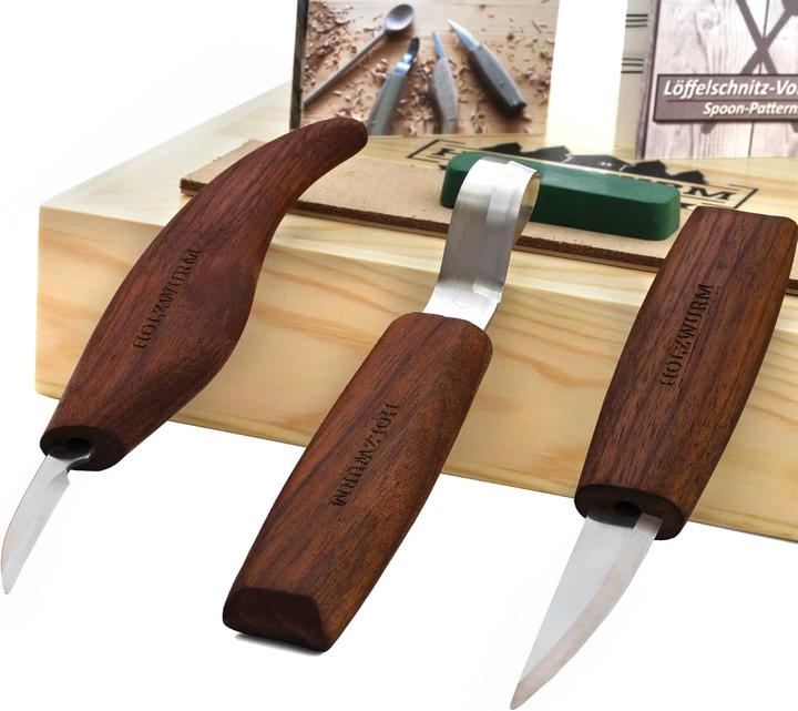 Image du produit Holzwurm Schnitzmesser Set