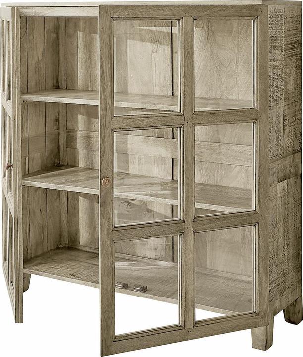 Produktbild Loberon Kommode Stoneham braun (120 x 35.50 x 122.50 cm)