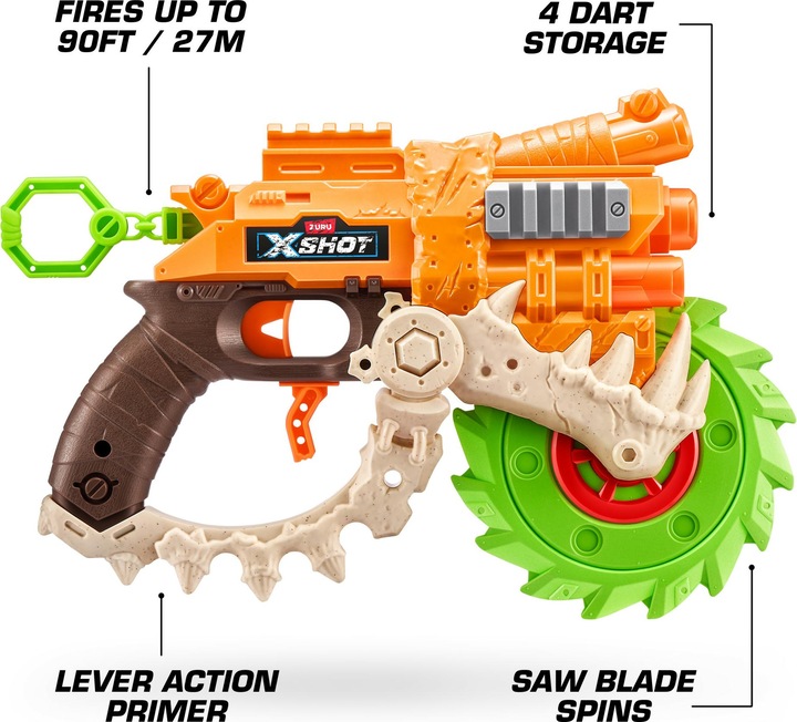 Actual product image Zuru X-shot horror fire reaper