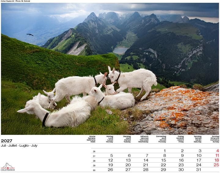 Actual product image Swiss Panorama 2027 (40 x 31)