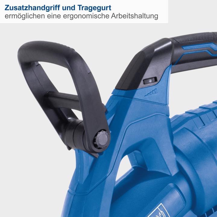 Actual product image Scheppach BC-BLV720-X (Rechargeable battery operated, Vacuum cleaners & blowers, Leaf blower, Leaf vacuums)