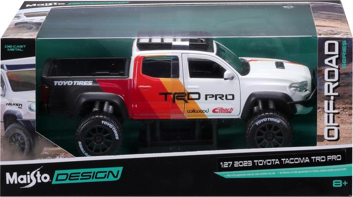 Produktbild Maisto Toyota Tacoma TRD Pro 2023 1/24 weiss