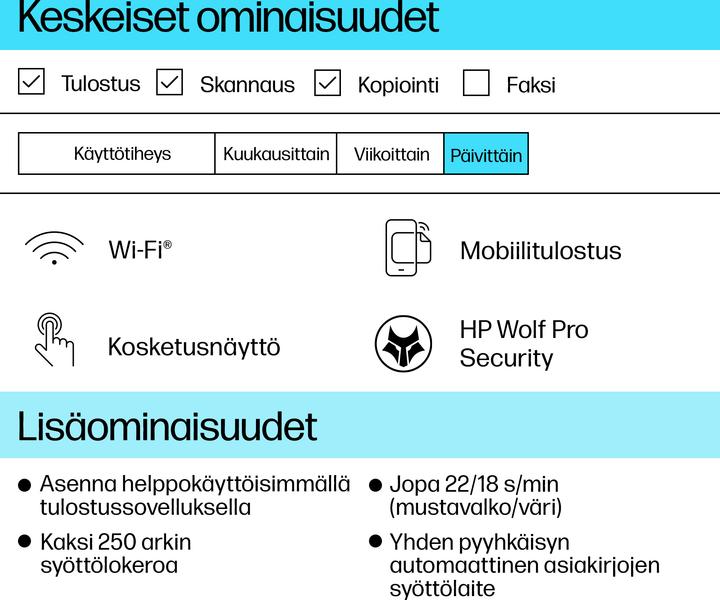 Nährwerte und Zutaten HP OfficeJet Pro 9730e (Tintenpatrone)