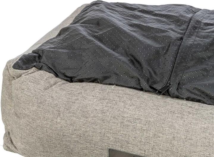 Produktbild Trixie Noah bed, square, 120 × 75 cm, light grey (Hund)