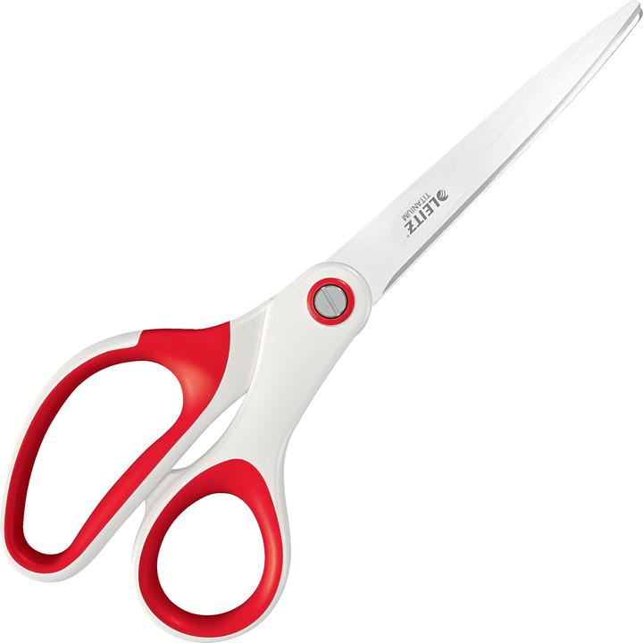 Leitz WOW Titanium scissors red (20.50 cm)