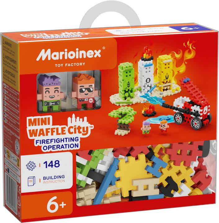 Produktbild No Name Ziegelsteine Waffeln Mini Firefighter Action148el 06286