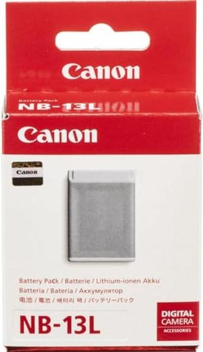 Actual product image Canon Nb-13l (Camera battery)