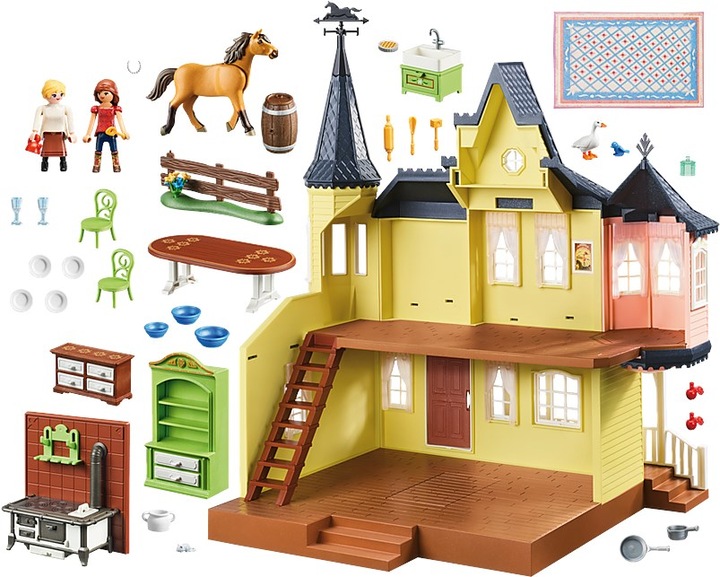 Produktbild Playmobil Luckys glückliches Zuhause (9475, Playmobil Spirit)