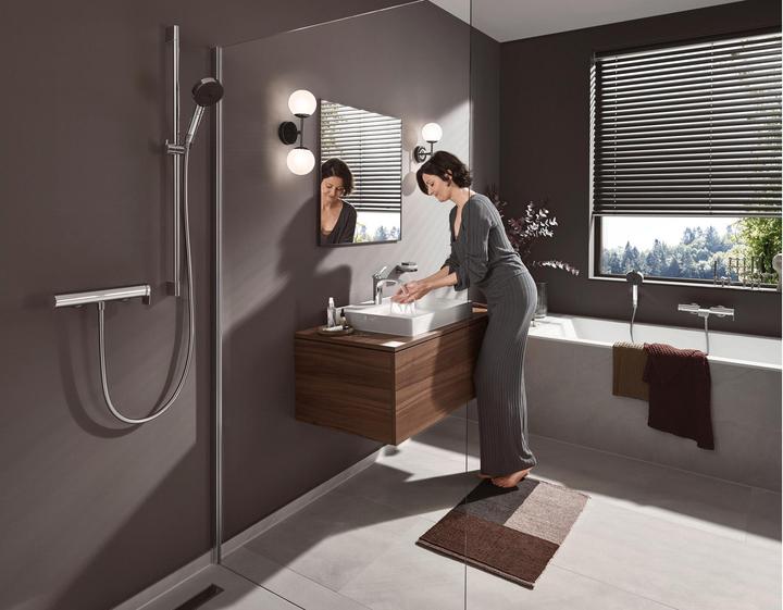 Actual product image hansgrohe Pulsify Select S 105 Activation (3 Beam types, 11.50 l/min)